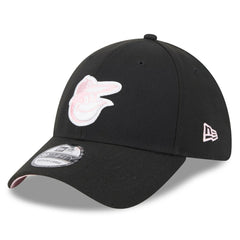 New Era  Baltimore Orioles  Black 2024 Mother's Day 39THIRTY Flex Hat Hats