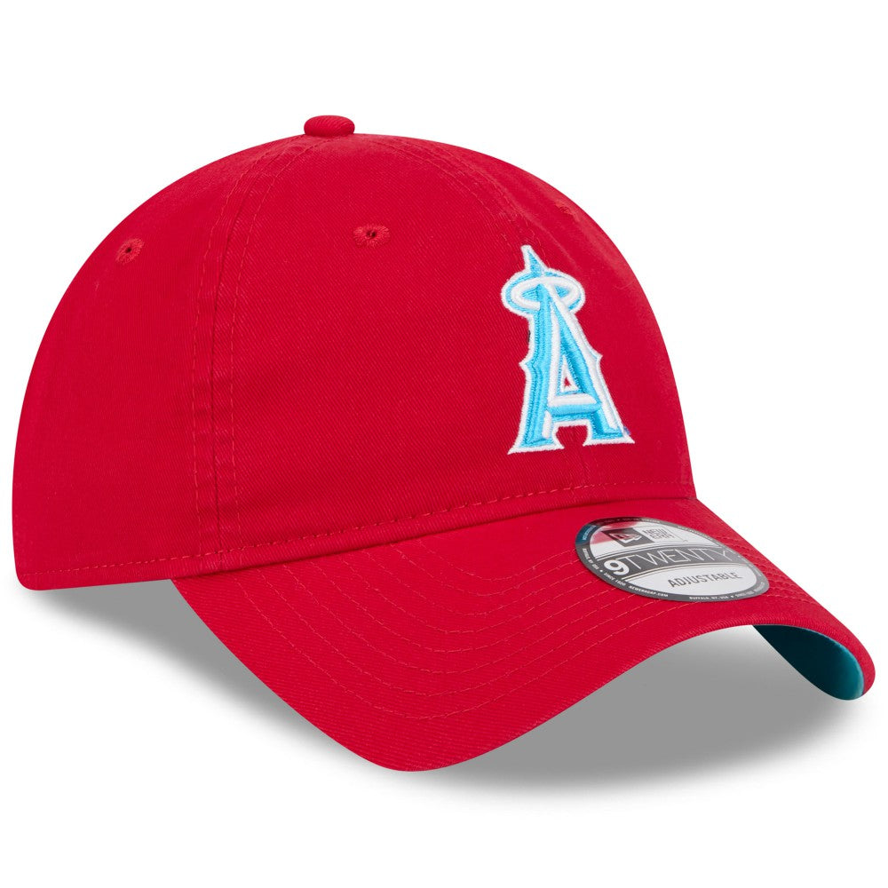 Los Angeles Angels New Era 2024 Father's Day 9TWENTY Adjustable Hat - Red Hats