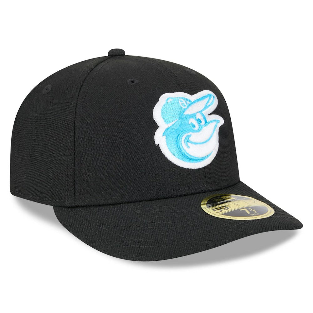 Baltimore Orioles New Era 2024 Father's Day Low Profile 59FIFTY Fitted Hat - Black Hats