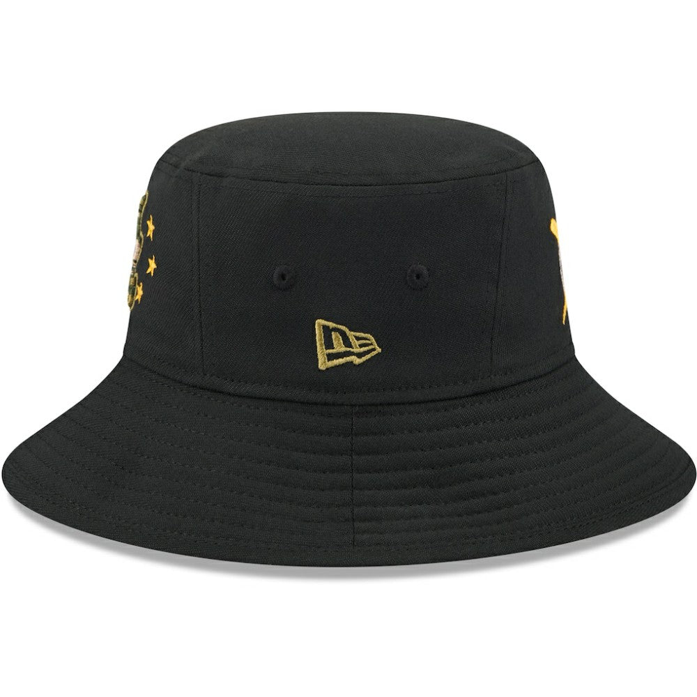 Atlanta Braves New Era 2024 Armed Forces Day Bucket Hat - Black Hats