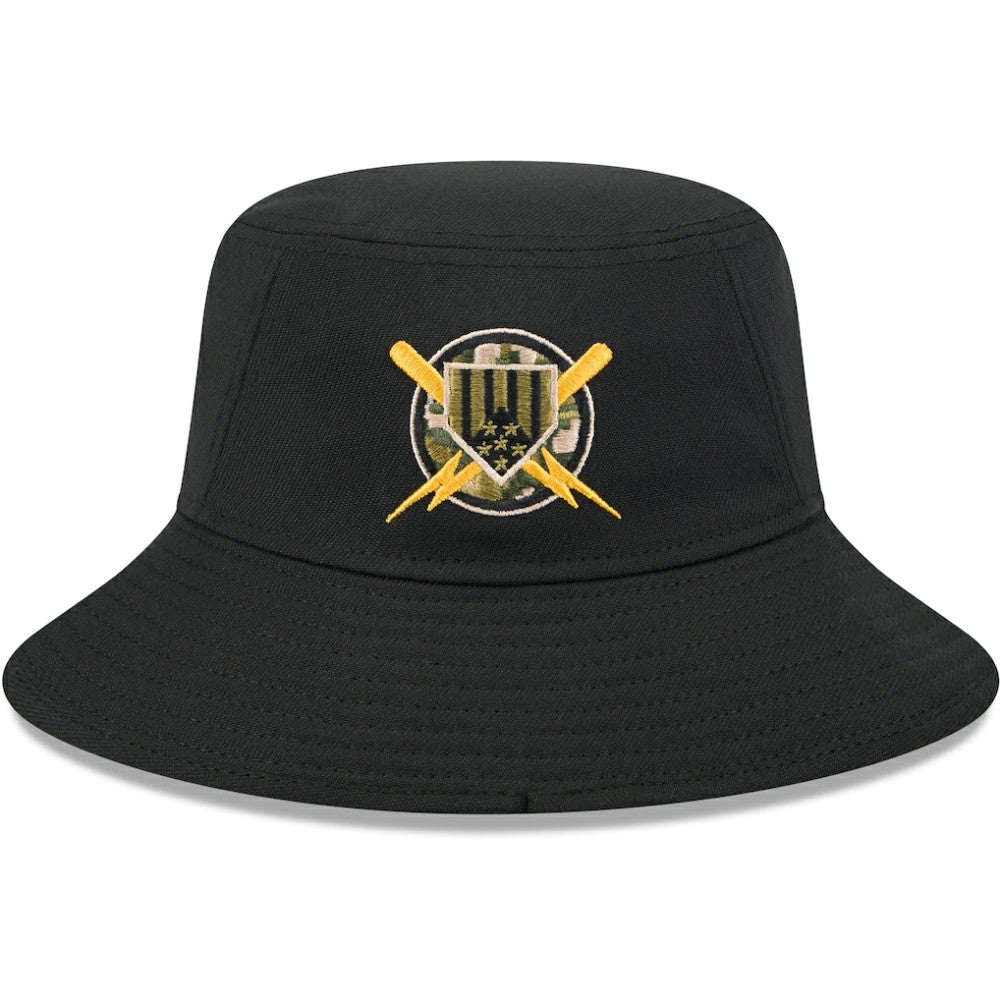 Houston Astros New Era 2024 Armed Forces Day Bucket Hat - Black Hats