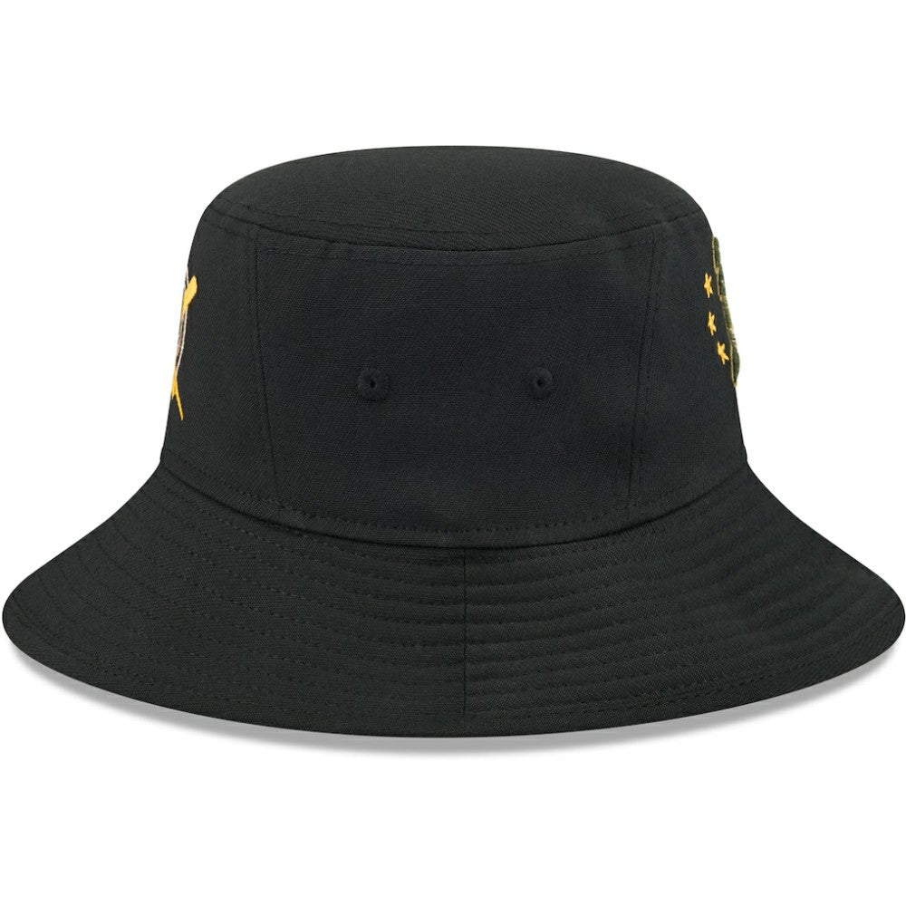 Athletics New Era 2024 Armed Forces Day Bucket Hat - Black Hats