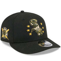 Chicago White Sox New Era 2024 Armed Forces Day Low Profile 9FIFTY Snapback Hat - Black Hats