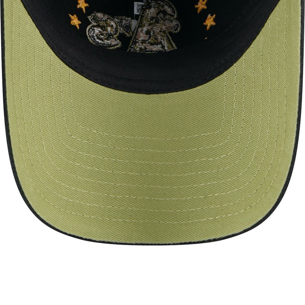 Athletics New Era 2024 Armed Forces Day 9TWENTY Adjustable Hat - Black Hats