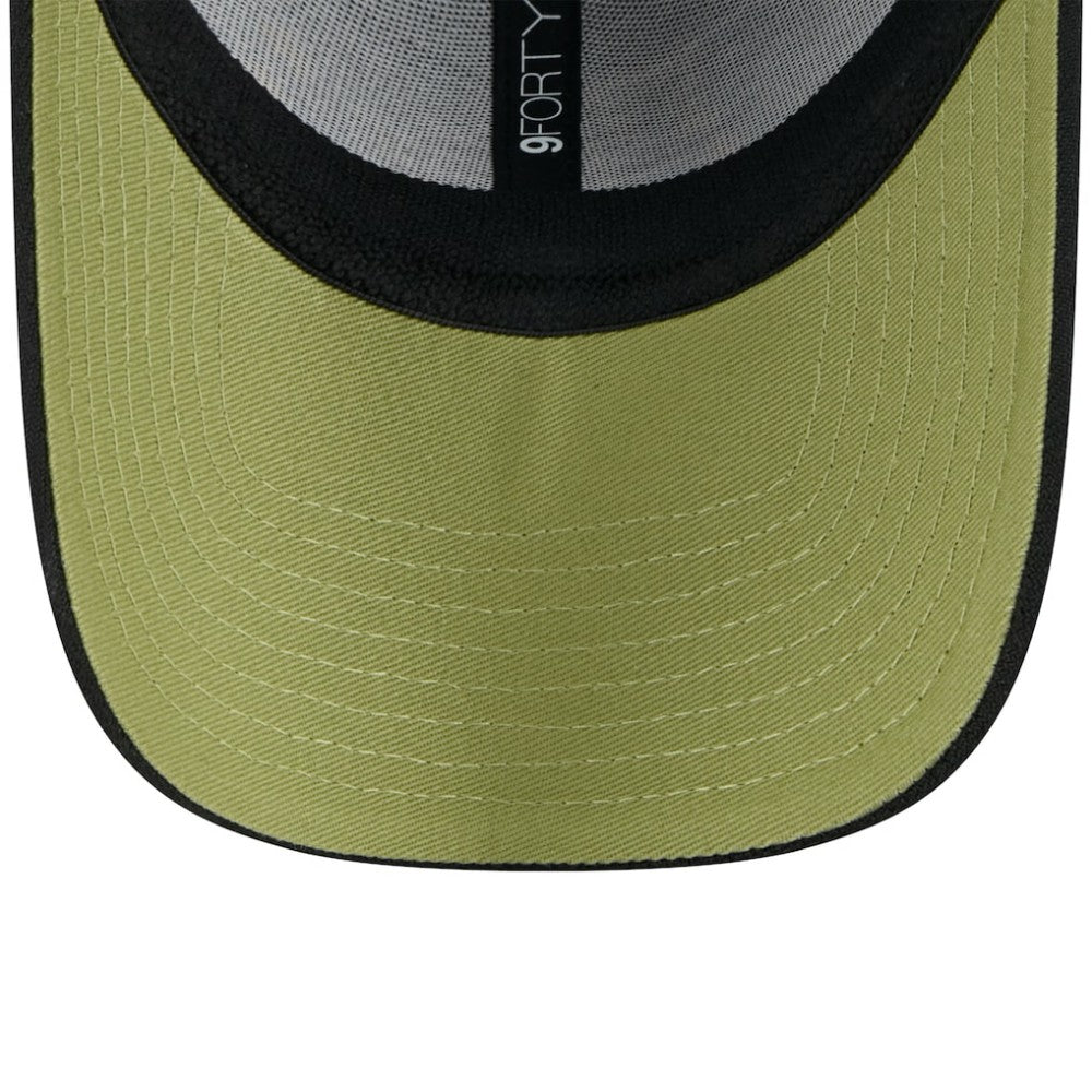 San Diego Padres New Era 2024 Armed Forces Day 9FORTY Adjustable Hat - Black Hats