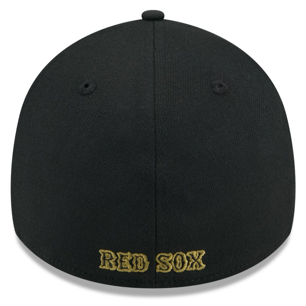 Boston Red Sox New Era 2024 Armed Forces Day 39THIRTY Flex Hat - Black Hats