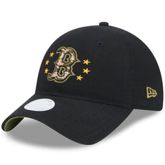 Boston Red Sox New Era Women's 2024 Armed Forces Day 9TWENTY Adjustable Hat - Black Hats