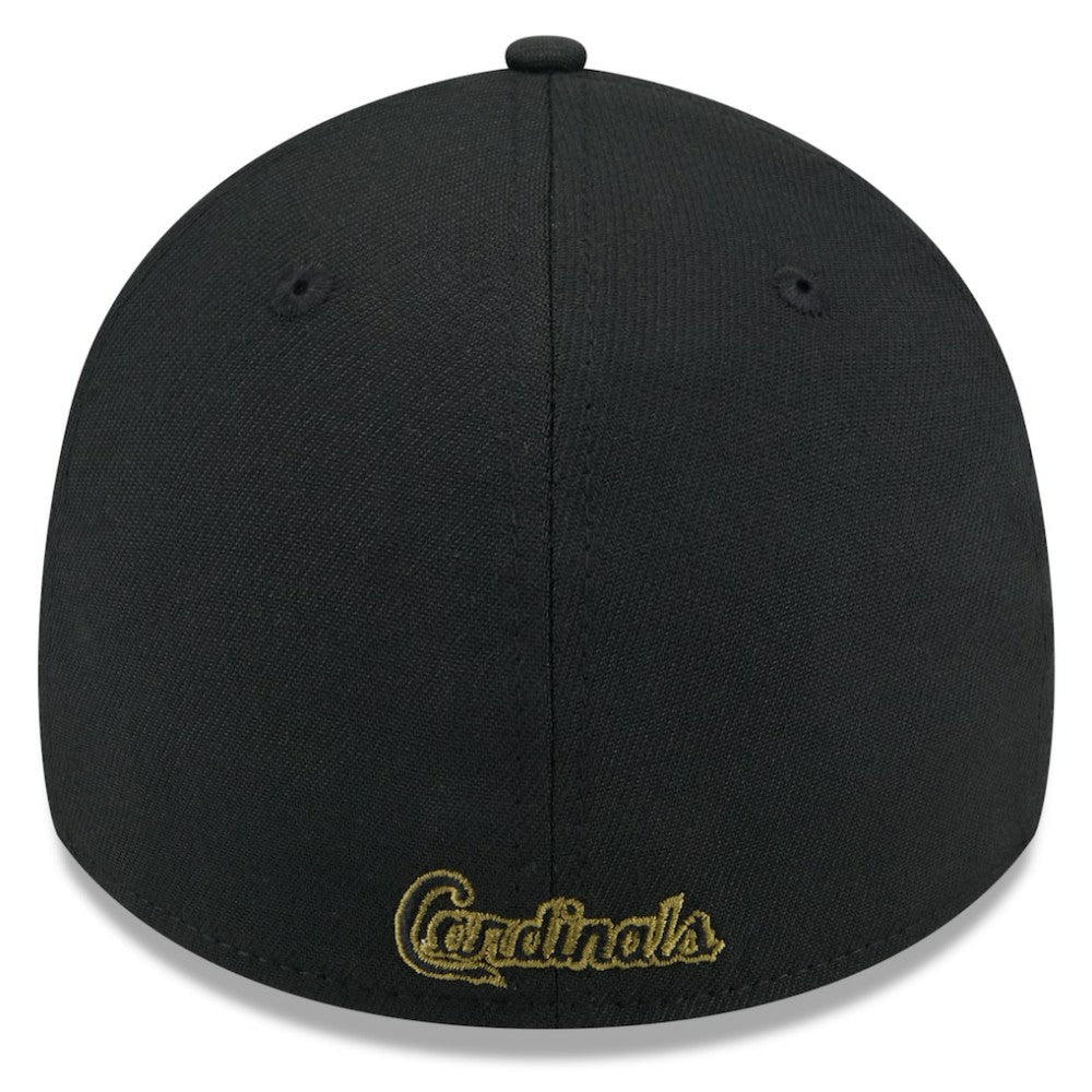 St. Louis Cardinals New Era 2024 Armed Forces Day 39THIRTY Flex Hat - Black Hats