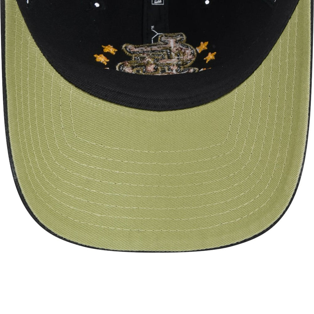 St. Louis Cardinals New Era Women's 2024 Armed Forces Day 9TWENTY Adjustable Hat - Black Hats
