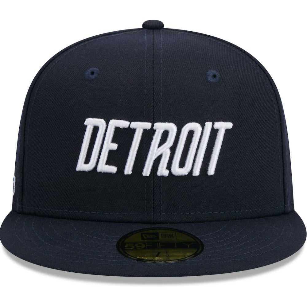Detroit Tigers New Era 2024 City Connect 59FIFTY Fitted Hat - Navy Hats