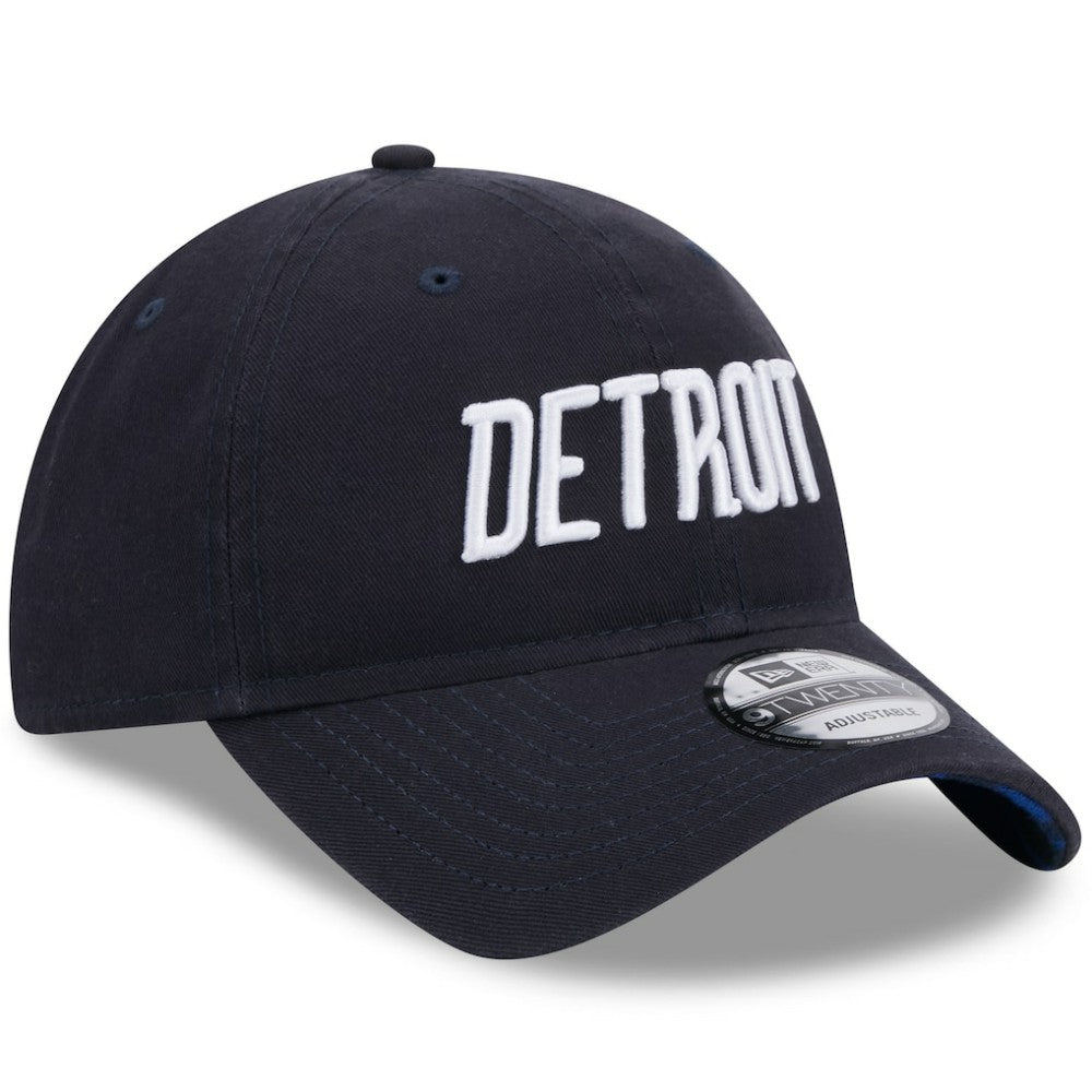Detroit Tigers New Era 2024 City Connect 9TWENTY Adjustable Hat - Navy Hats