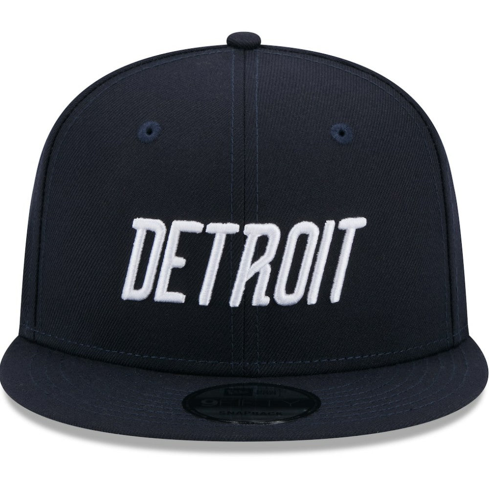 Detroit Tigers New Era 2024 City Connect 9FIFTY Snapback Hat - Navy Hats