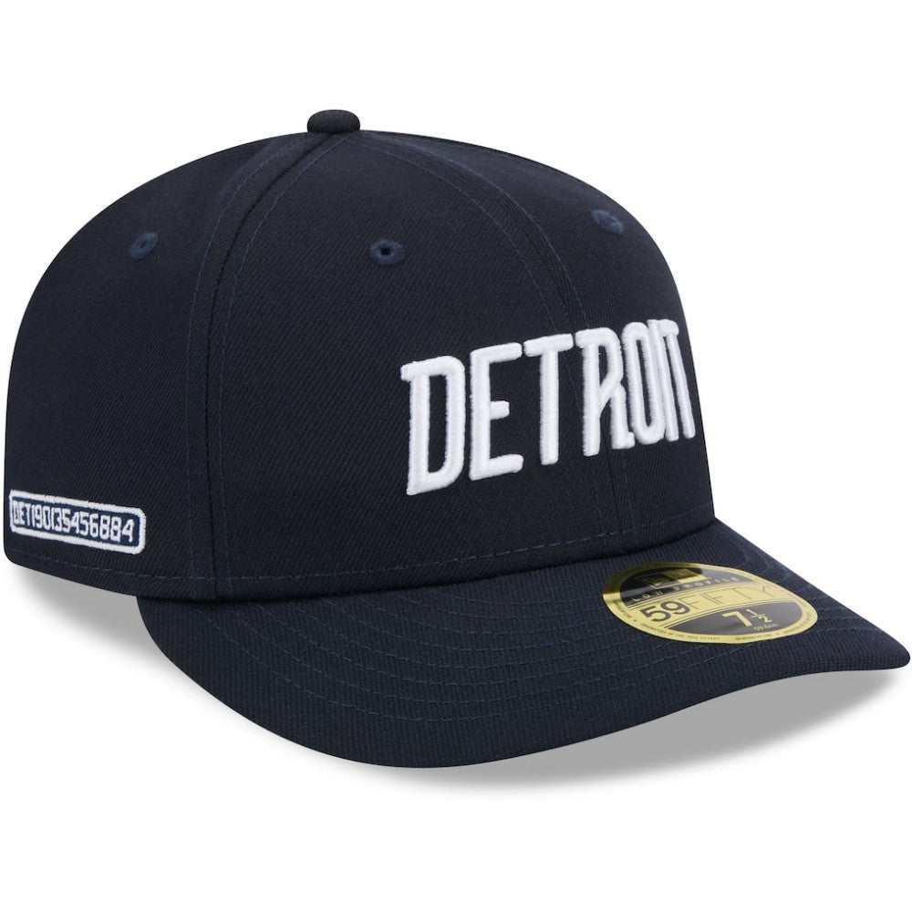 Detroit Tigers New Era 2024 City Connect Low Profile 59FIFTY Fitted Hat - Navy Hats