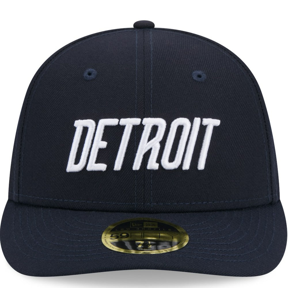 Detroit Tigers New Era 2024 City Connect Low Profile 59FIFTY Fitted Hat - Navy Hats