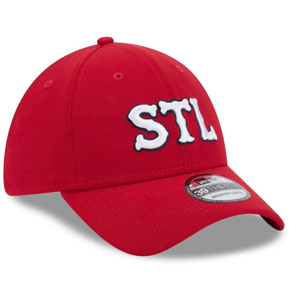 St. Louis Cardinals New Era 2024 City Connect 39THIRTY Flex Hat - Red Hats