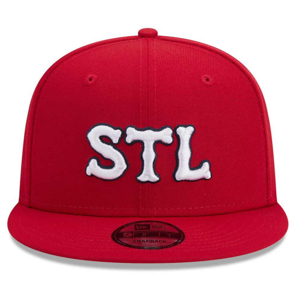 St. Louis Cardinals New Era 2024 City Connect 9FIFTY Snapback Hat - Red Hats