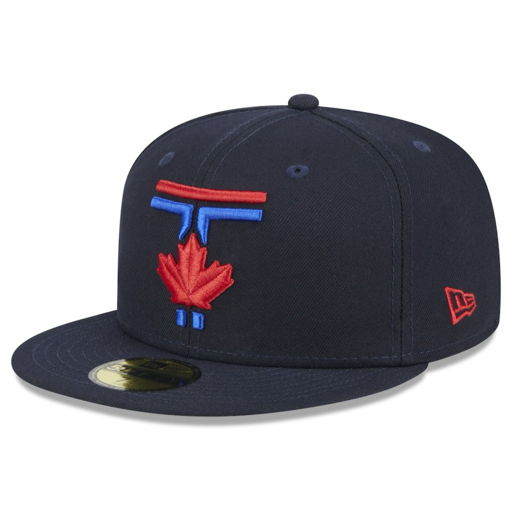 Toronto Blue Jays New Era 2024 City Connect 59FIFTY Fitted Hat - Navy Hats