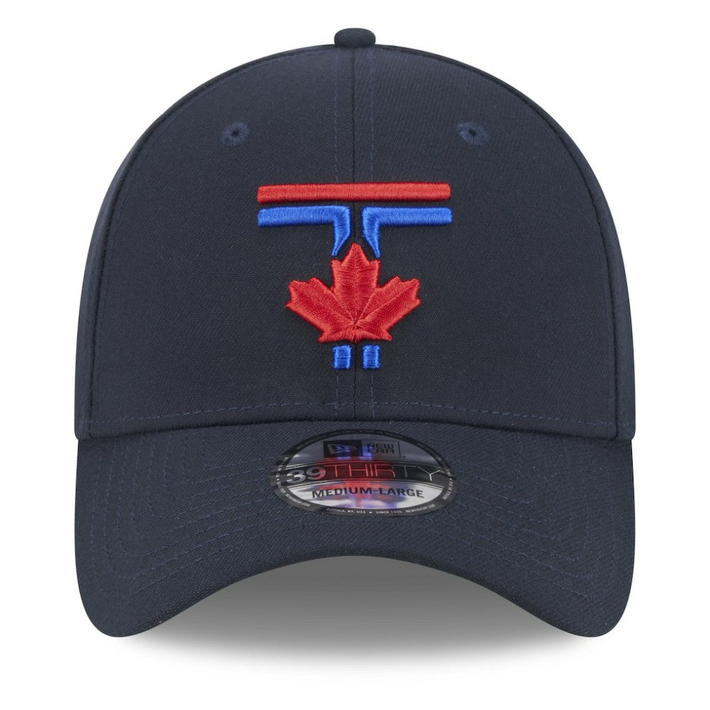 Toronto Blue Jays New Era 2024 City Connect 39THIRTY Flex Hat - Navy Hats