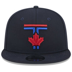 Toronto Blue Jays New Era 2024 City Connect 9FIFTY Snapback Hat - Navy Hats