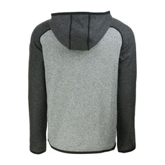 Baltimore Orioles Cutter & Buck Mainsail Full-Zip Hooded Jacket - Heather Charcoal/Heather Gray Jackets