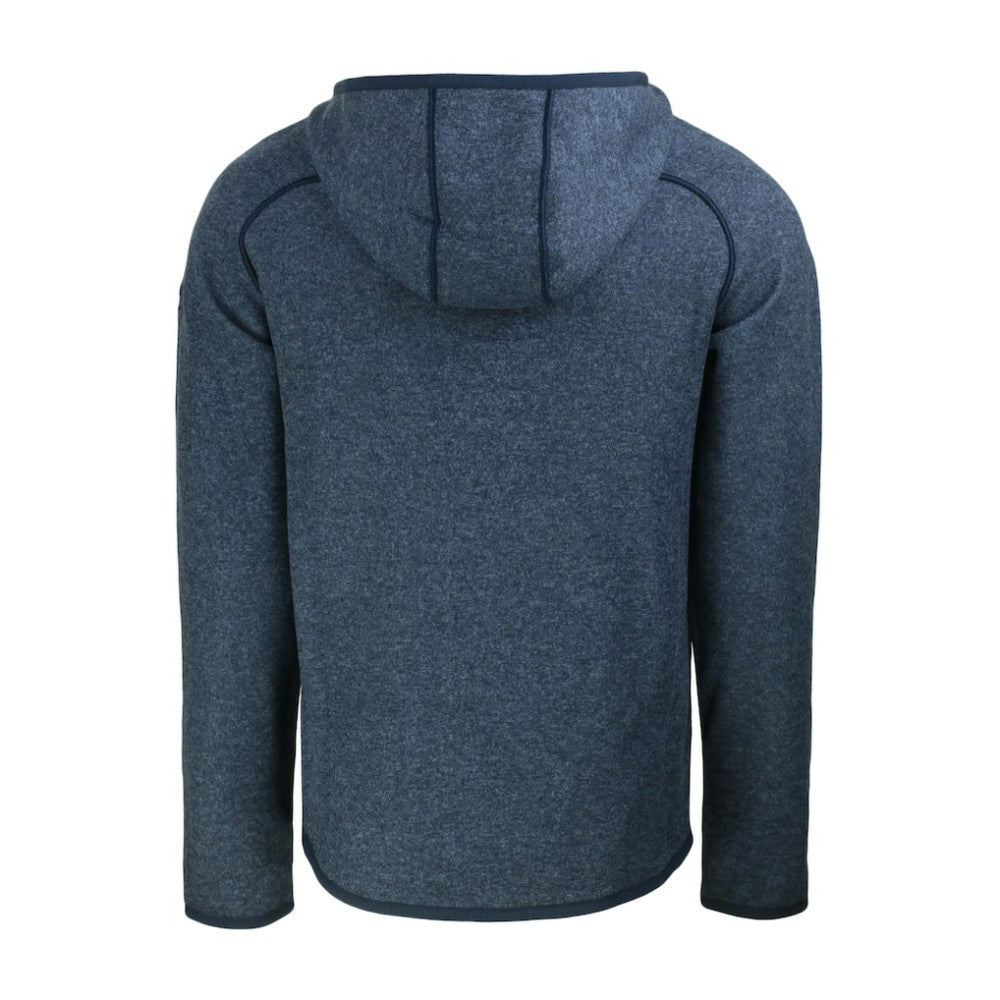 Boston Red Sox Cutter & Buck Mainsail Full-Zip Hooded Jacket - Heather Navy Jackets