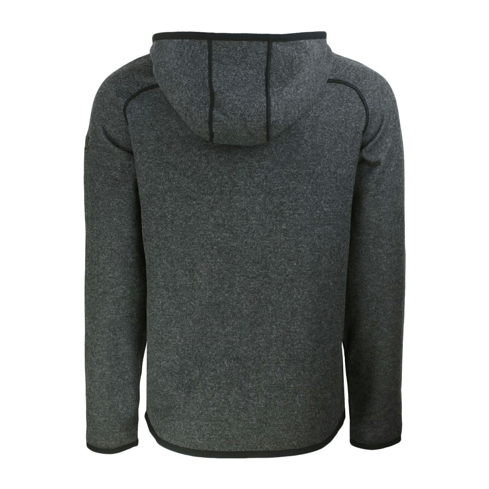 Los Angeles Angels Cutter & Buck Mainsail Full-Zip Hooded Jacket - Heather Charcoal Jackets