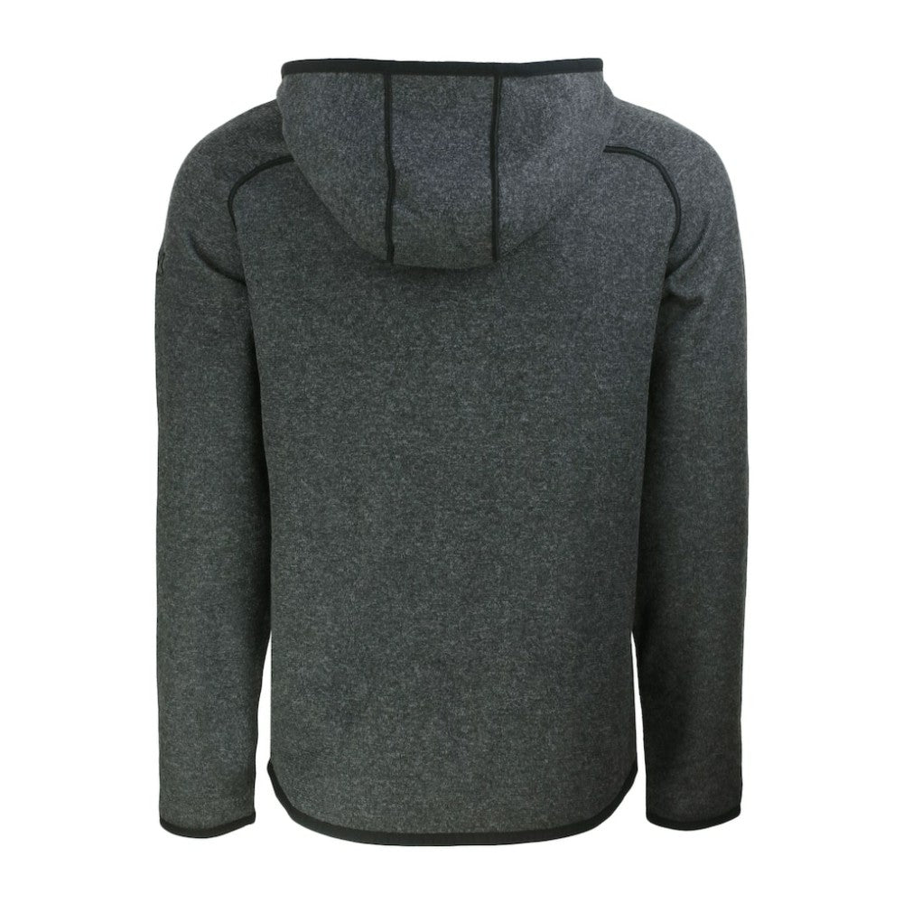 Philadelphia Phillies Cutter & Buck Mainsail Full-Zip Hooded Jacket - Heather Charcoal Jackets