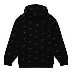 Dallas Mavericks Hardwood Classics Allover Print Pullover Hoodie Black - Mitchell & Ness