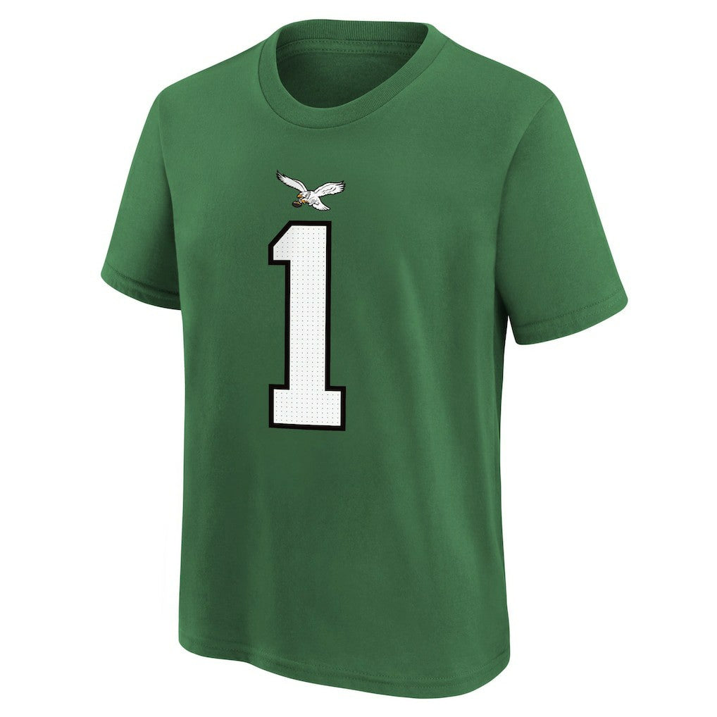 Jalen Hurts Philadelphia Eagles Preschool Player Name & Number T-Shirt - Kelly Green T-shirts
