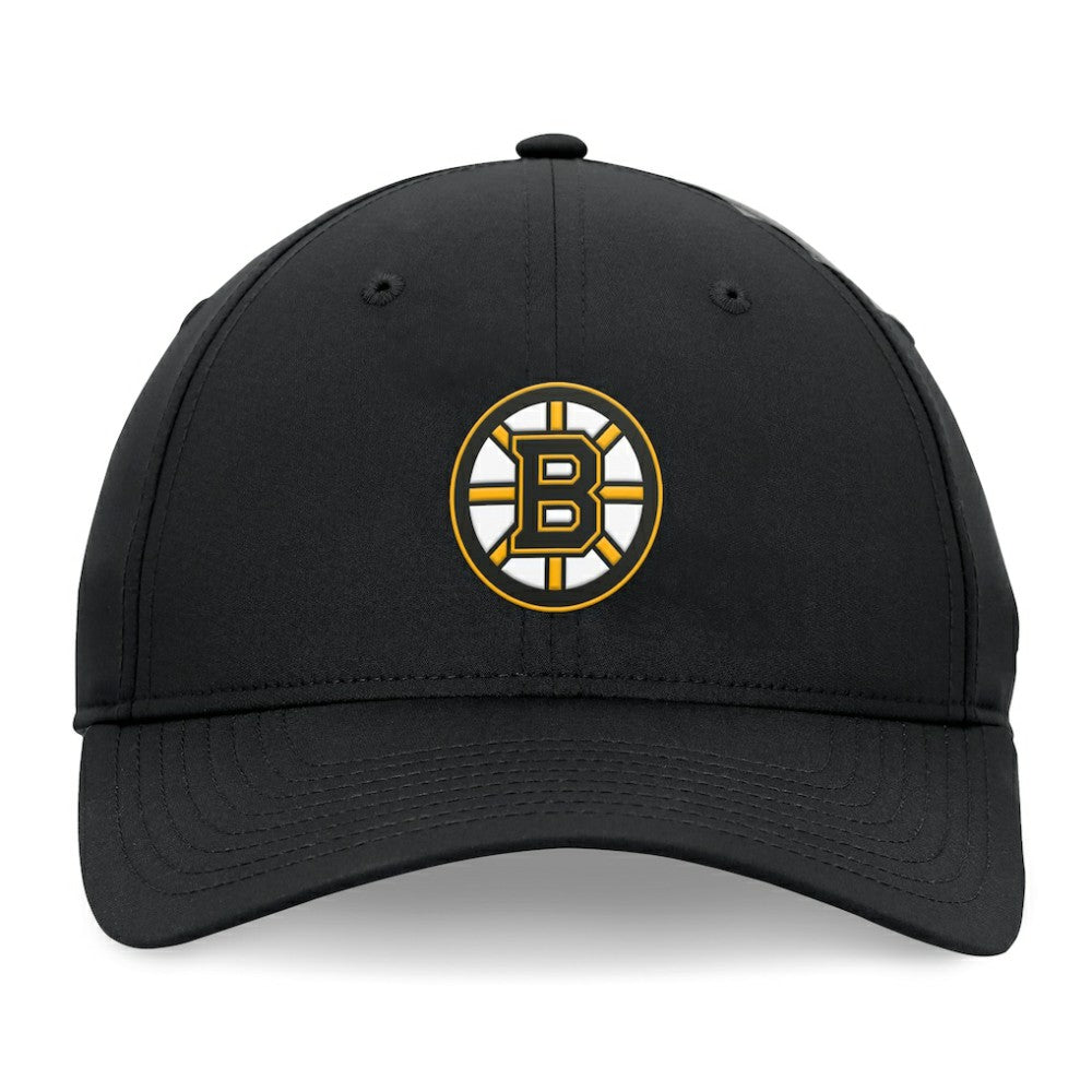 Boston Bruins Fanatics Front Office Ripstop Adjustable Hat - Black | US 200496215