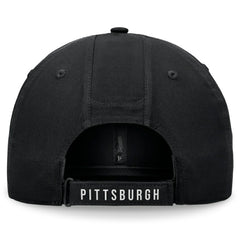 Pittsburgh Penguins Fanatics Front Office Ripstop Adjustable Hat - Black | US 200496221
