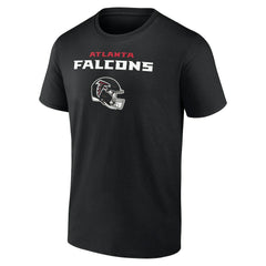 Bijan Robinson Atlanta Falcons Team Wordmark Name & Number T-Shirt - Black T-shirts