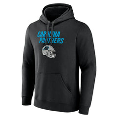 Bryce Young Carolina Panthers Team Wordmark Name & Number Pullover Hoodie - Black Hoodies