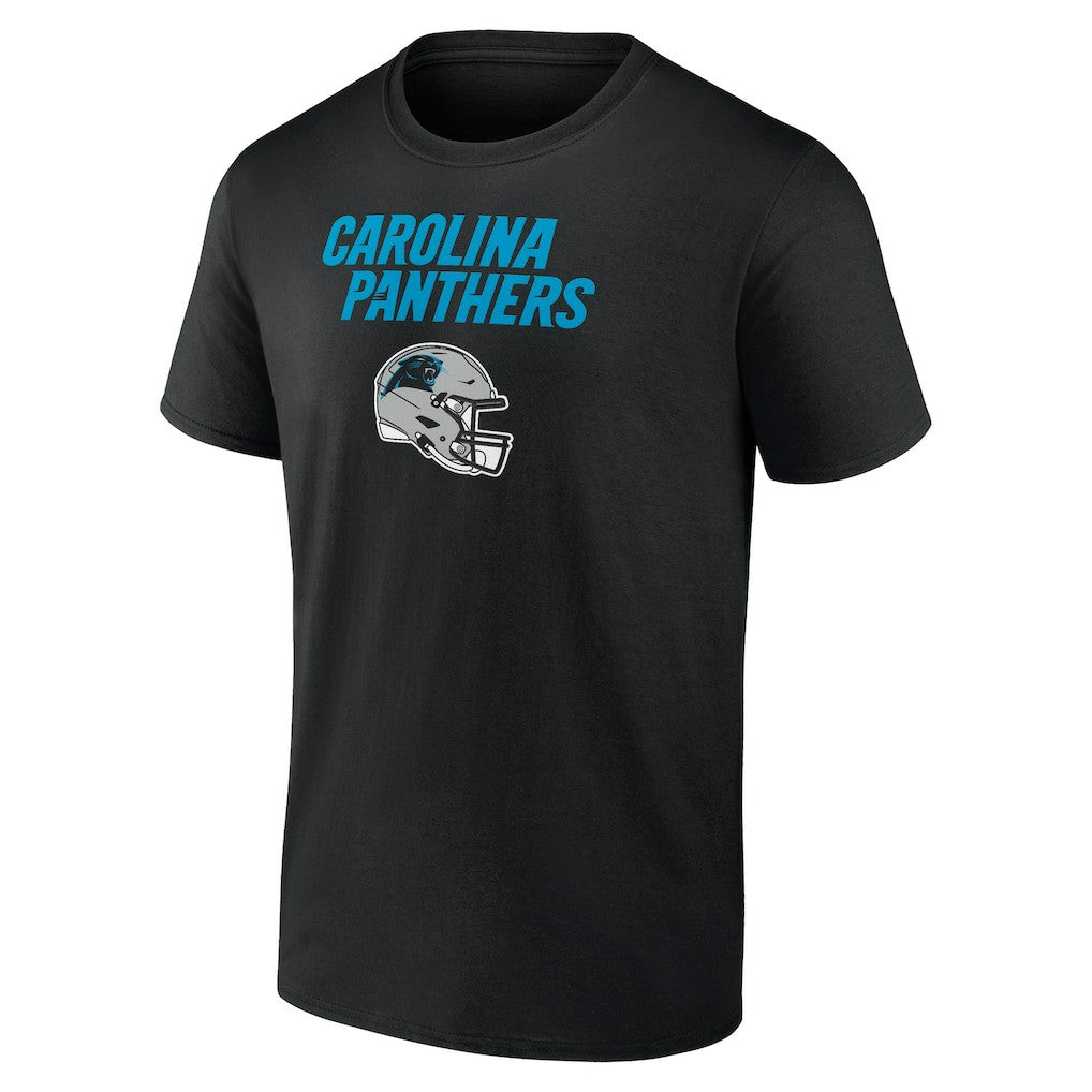 Bryce Young Carolina Panthers Team Wordmark Name & Number T-Shirt - Black T-shirts