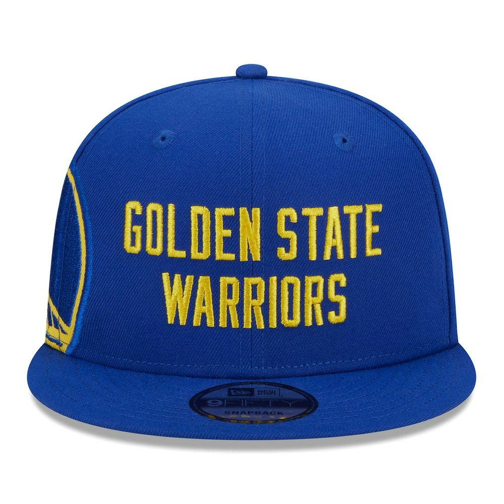 Golden State Warriors Side Logo 9FIFTY Snapback Hat Royal - New Era