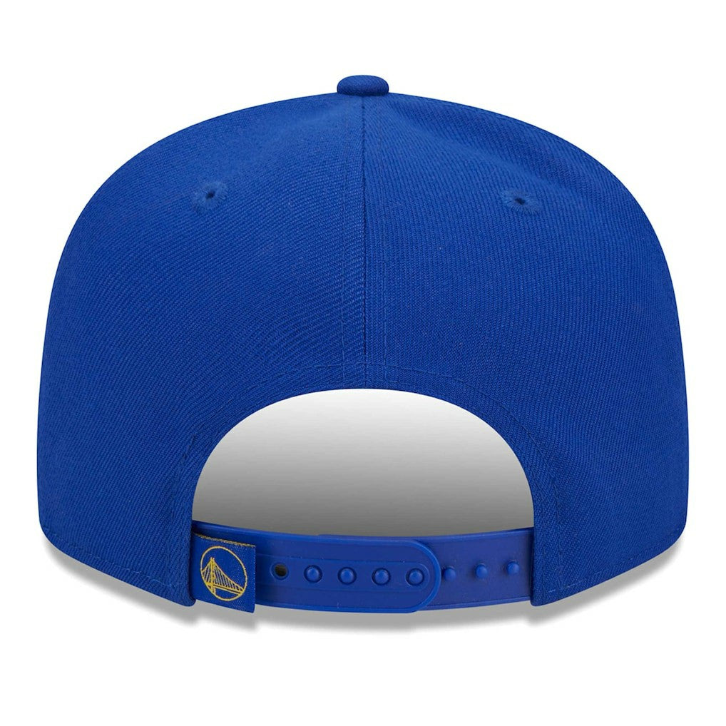 Golden State Warriors Side Logo 9FIFTY Snapback Hat Royal - New Era