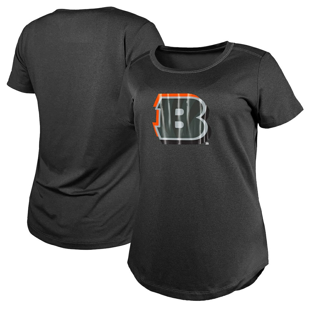 Cincinnati Bengals New Era Women's 2024 NFL Draft T-Shirt - Charcoal T-shirts