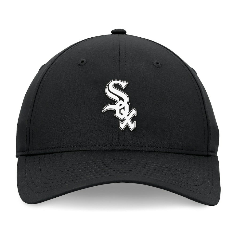 Chicago White Sox Fanatics Front Office Ripstop Unstructured Adjustable Hat - Black Hats