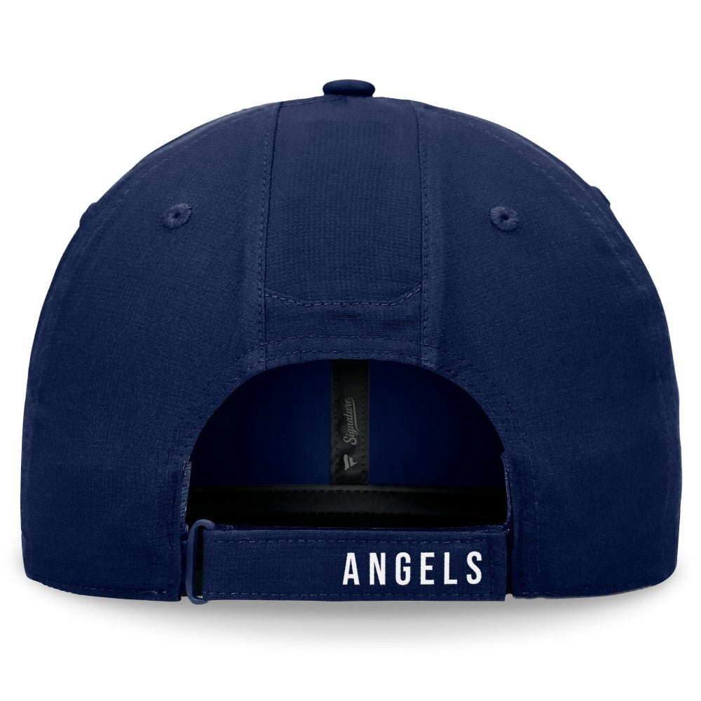 Los Angeles Angels Fanatics Front Office Ripstop Unstructured Adjustable Hat - Navy Hats