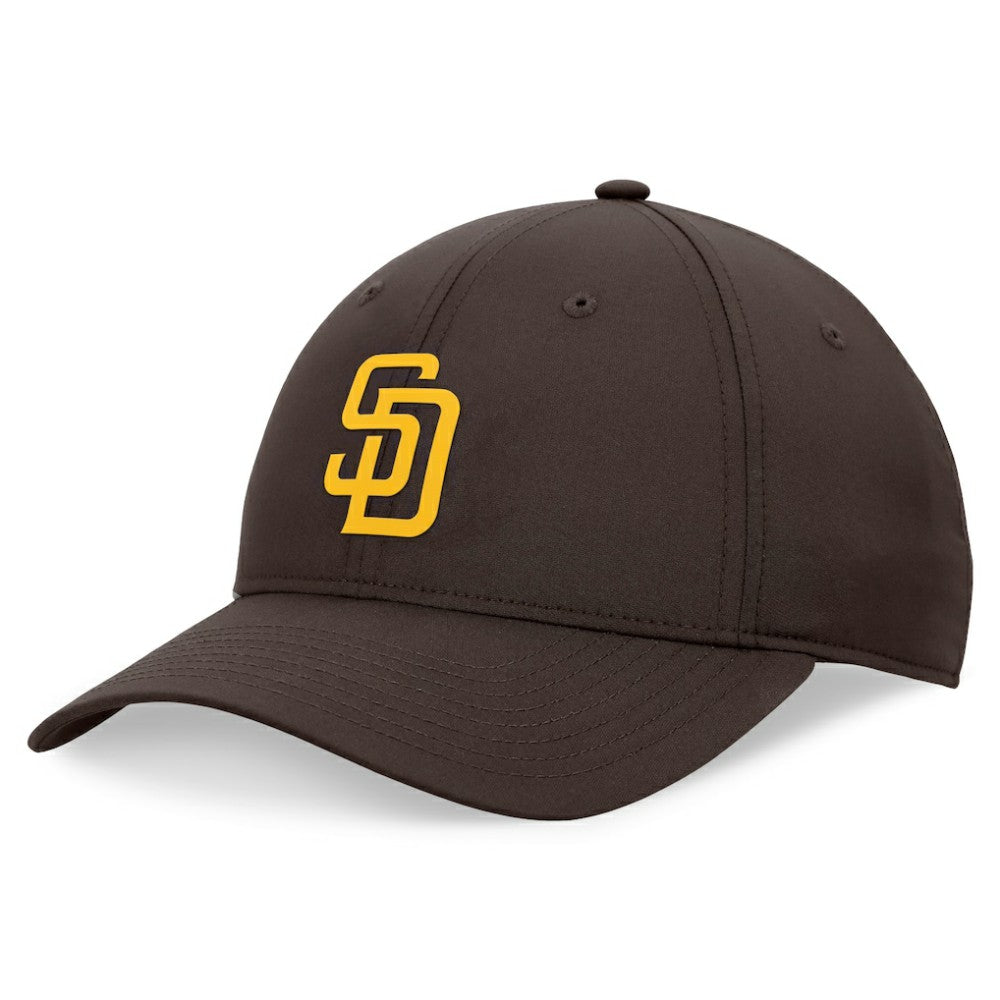 San Diego Padres Fanatics Front Office Ripstop Unstructured Adjustable Hat - Brown Hats