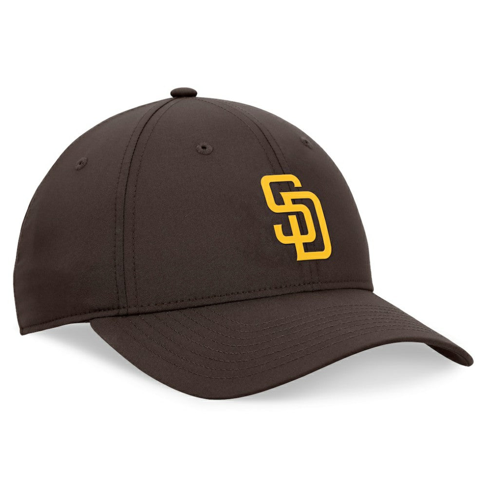 San Diego Padres Fanatics Front Office Ripstop Unstructured Adjustable Hat - Brown Hats