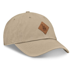 Los Angeles Dodgers Fanatics Elements Microsanded Unstructured Adjustable Hat - Khaki Hats