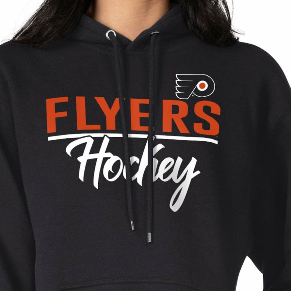 Philadelphia Flyers G-III 4Her by Carl Banks Women's Team Sport Tri-Blend Fleece Hoodie - Black | US 200497125