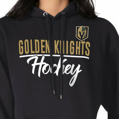 Vegas Golden Knights G-III 4Her by Carl Banks Women's Team Sport Tri-Blend Fleece Hoodie - Black | US 200497130