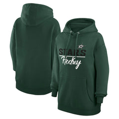 Dallas Stars G-III 4Her by Carl Banks Women's Team Sport Tri-Blend Fleece Hoodie - Green | US 200497163