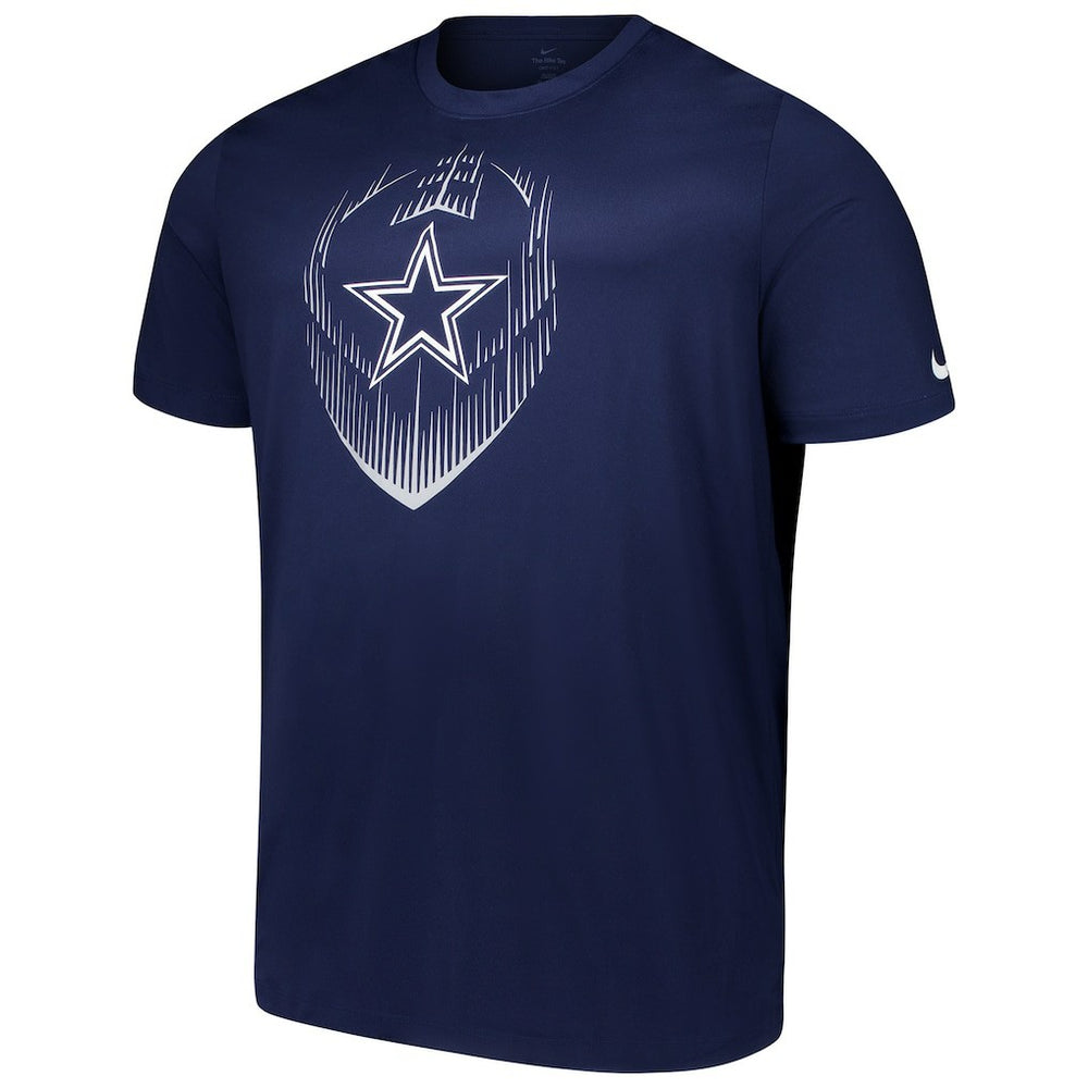 Dallas Cowboys Big & Tall Blitz Legend Icon T-Shirt - Navy T-shirts