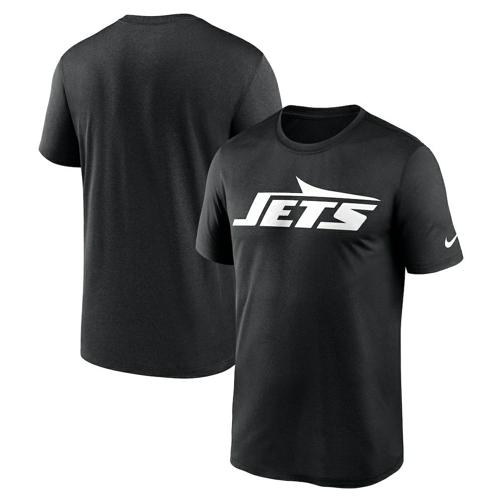 New York Jets Primetime Legend Logo Performance T-Shirt - Black T-shirts