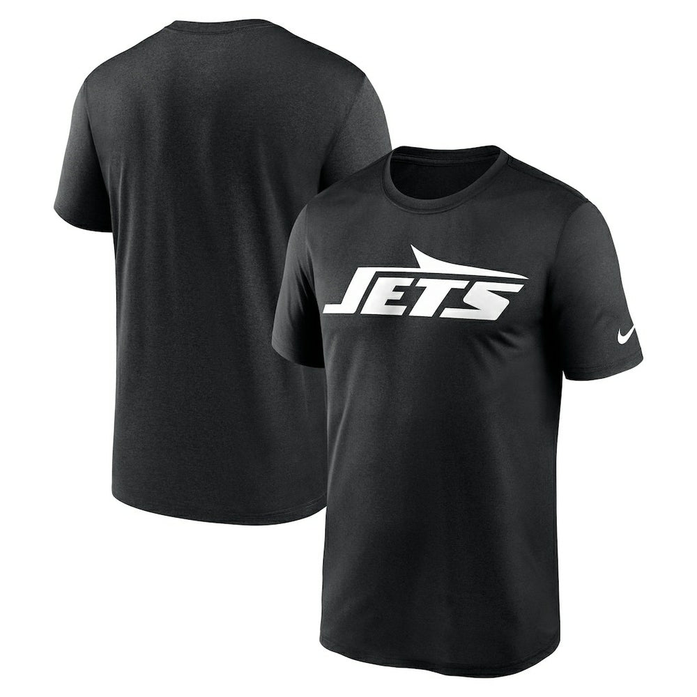 New York Jets Primetime Legend Logo Performance T-Shirt - Black T-shirts