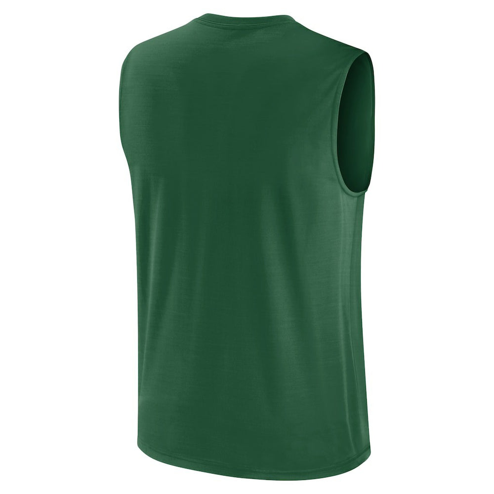 New York Jets Blitz Legend Dri-FIT Muscle Tank Top - Green Tops