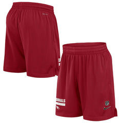 Arizona Cardinals 2024 Sideline Performance Mesh Shorts - Cardinal Shorts